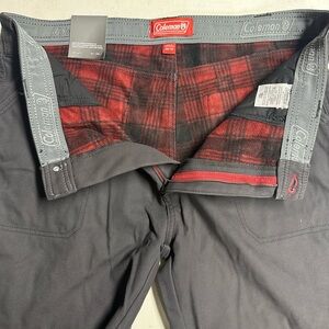 NWT Coleman fleece lined work pants
Dark grey